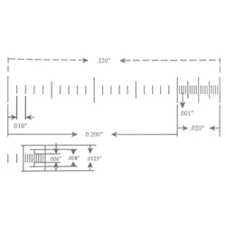 Stage Micrometer 0.220" KR874