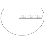 KR825A pointer reticle with scale