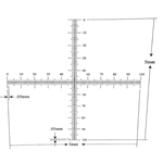 Crossed Scale reticle