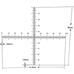 Crossed Scale reticle