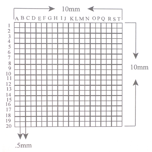 labeled grid