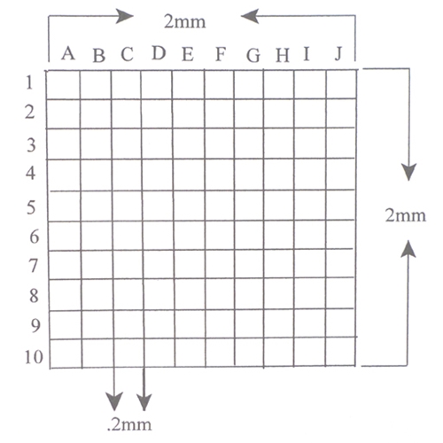 labeled grid