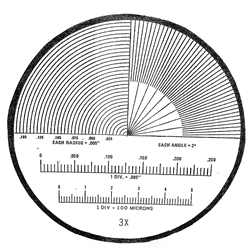 Comparator Reticle KR811C