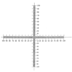 Crossed Scale reticle