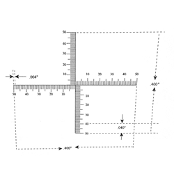 Pinwheel reticle