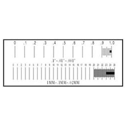 Stage Micrometer 1" and 25mm MWSM2