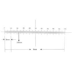 Ruler reticle