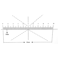 Ruler reticle